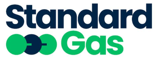 Standard Gas's logo.